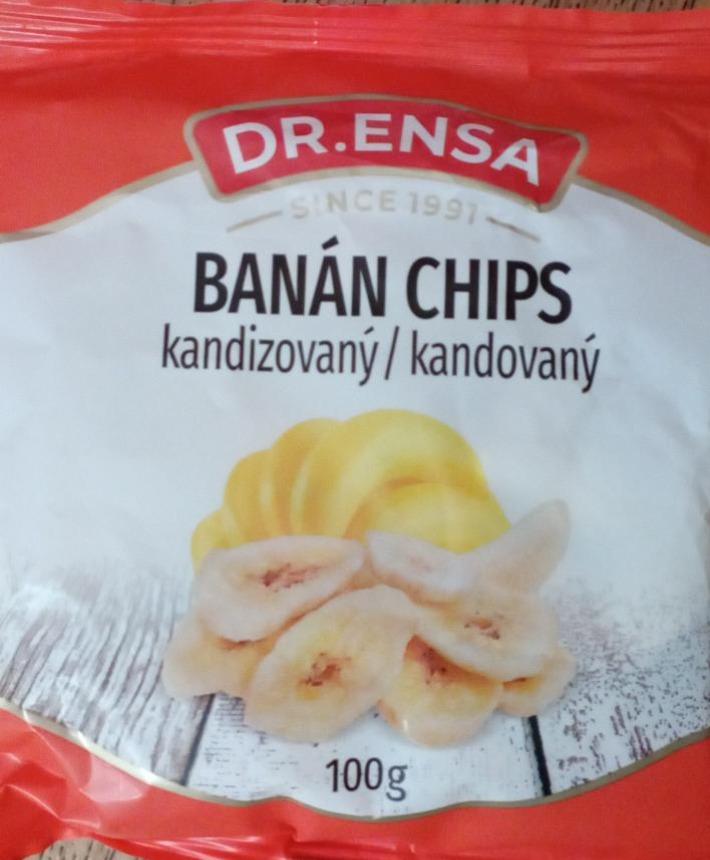 Fotografie - Banán Chips kandizovaný Dr.Ensa