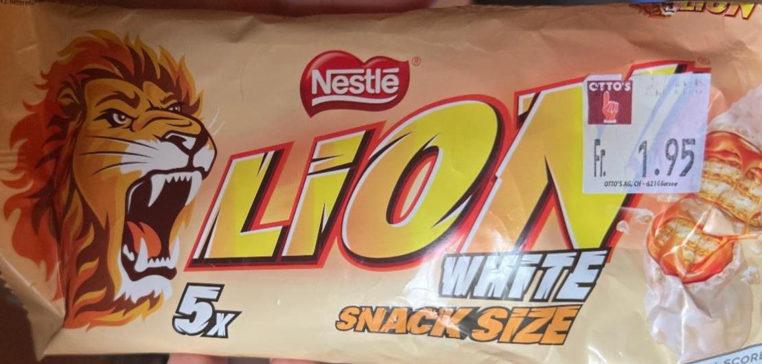 Fotografie - Lion White Snack Size Nestlé
