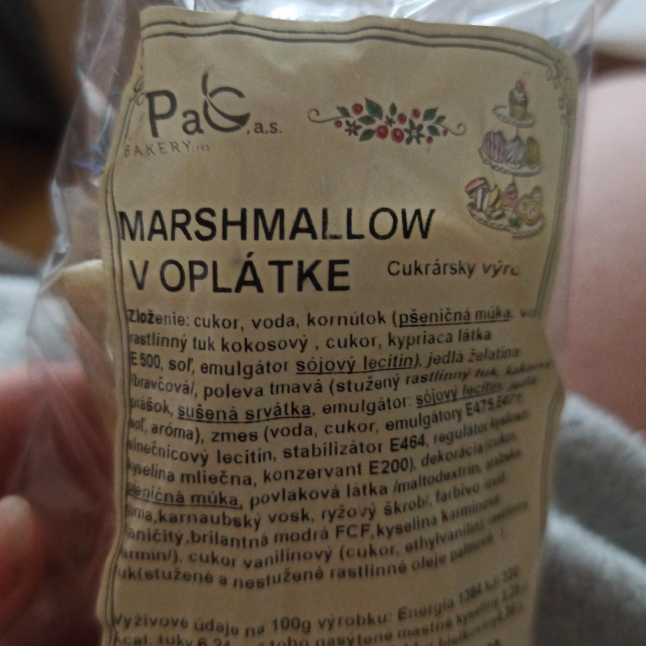 Fotografie - Marshmallow v oplátke PaC