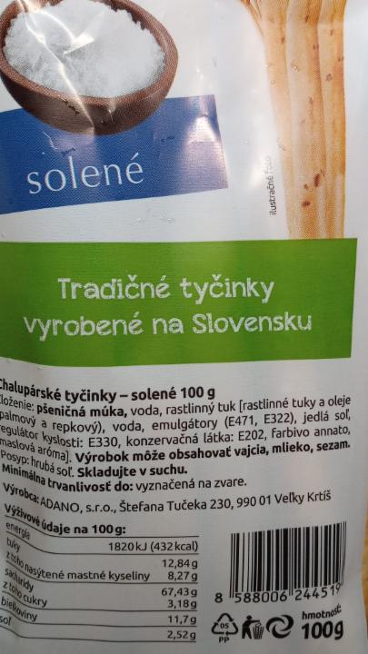 Fotografie - Chalupárské tyčinky solené