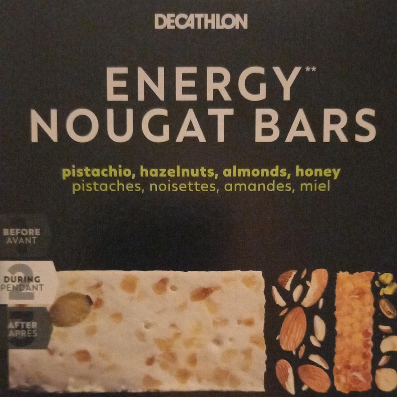 Fotografie - Energy nougat bars Decathlon