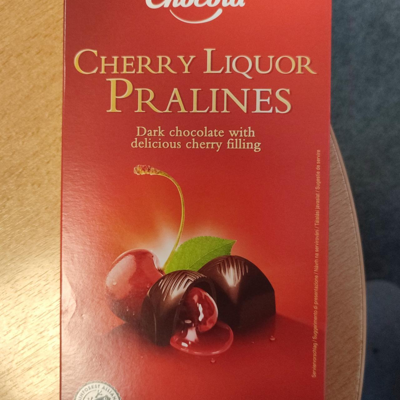 Fotografie - Cherry Liquor Pralines Chocola