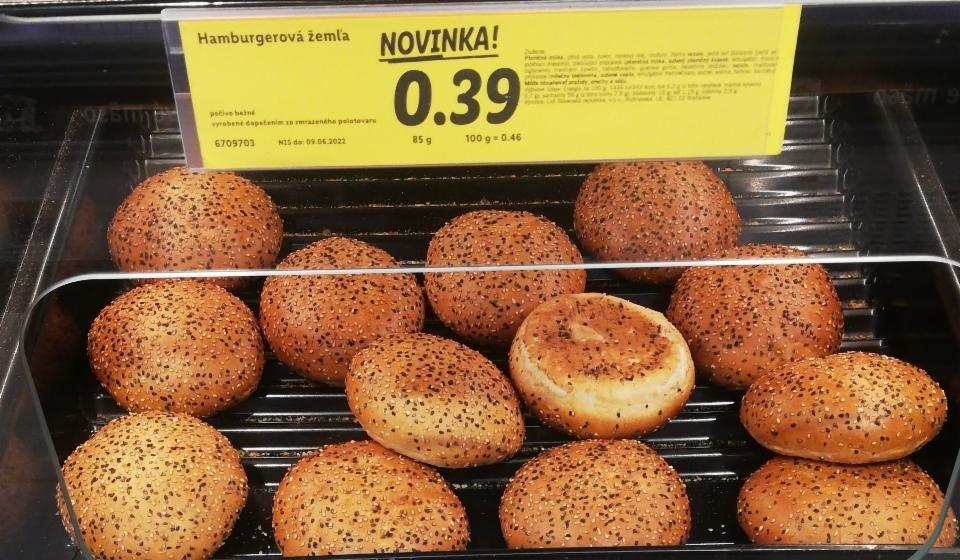 Fotografie - Hamburgerova žemľa Kaufland