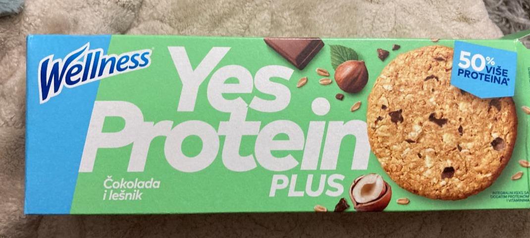 Fotografie - Yes Protein plus čokolada i lešnik Wellness