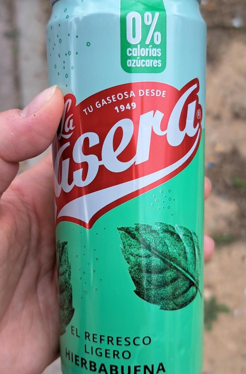 Fotografie - El Refresco Ligero Hierbabuena La Casera