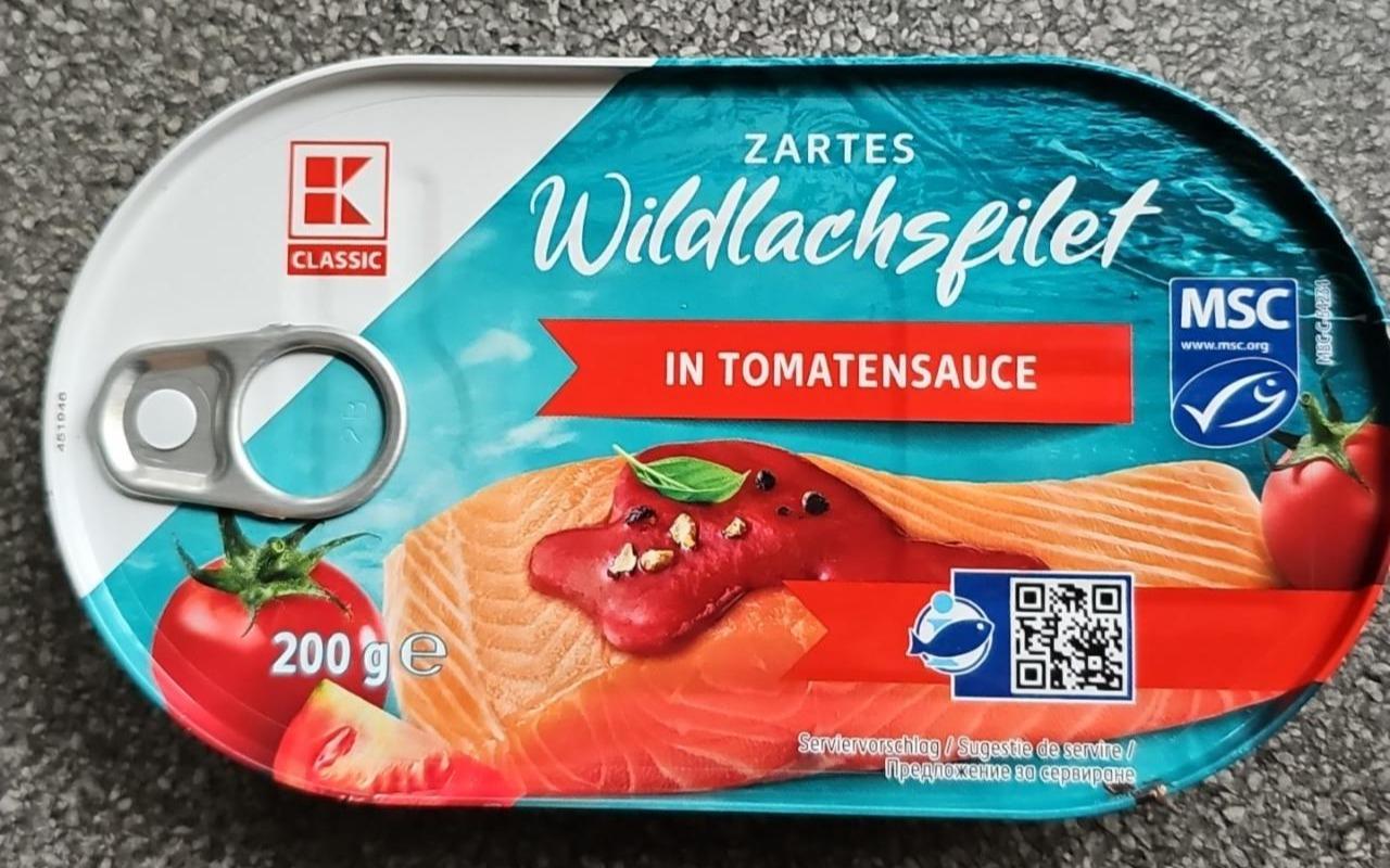 Fotografie - Wildlachsfilet in TomatenSauce K-Classic