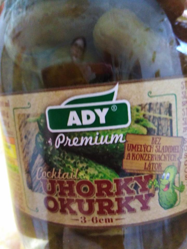 Fotografie - Uhorky Coctail Ady Premium