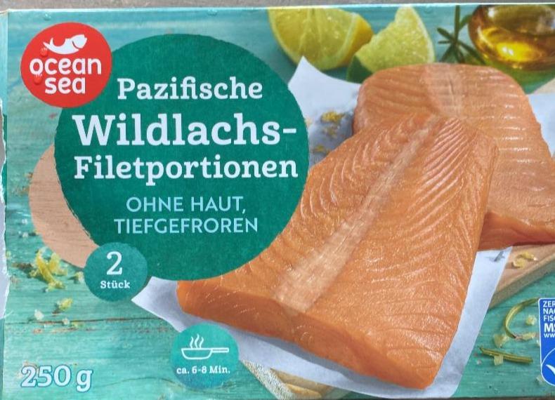 Fotografie - Pazifische Wildlachs Ocean Sea