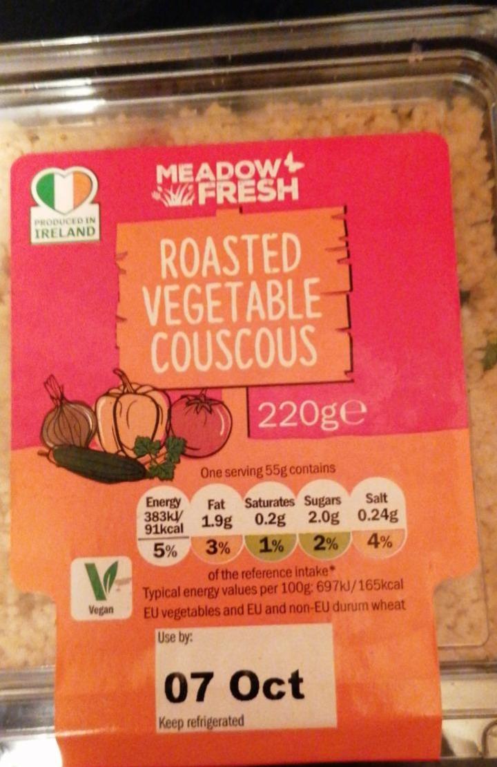 Fotografie - Roasted vegetable couscous Meadow Fresh