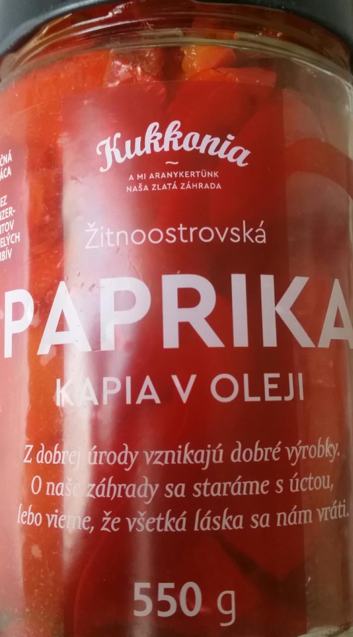 Fotografie - Paprika kapia v oleji Kukkonia