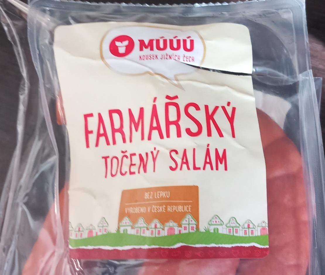 Fotografie - Farmářsky Točený Salám Múúú