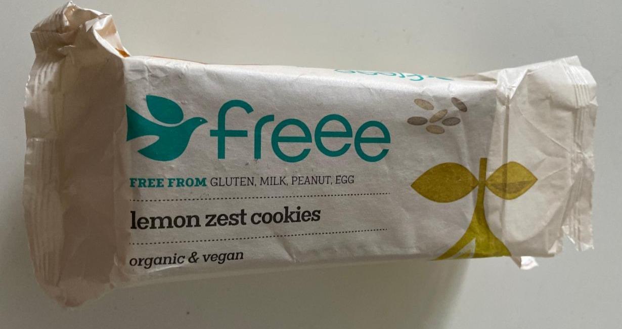 Fotografie - Freee Lemon zest cookies