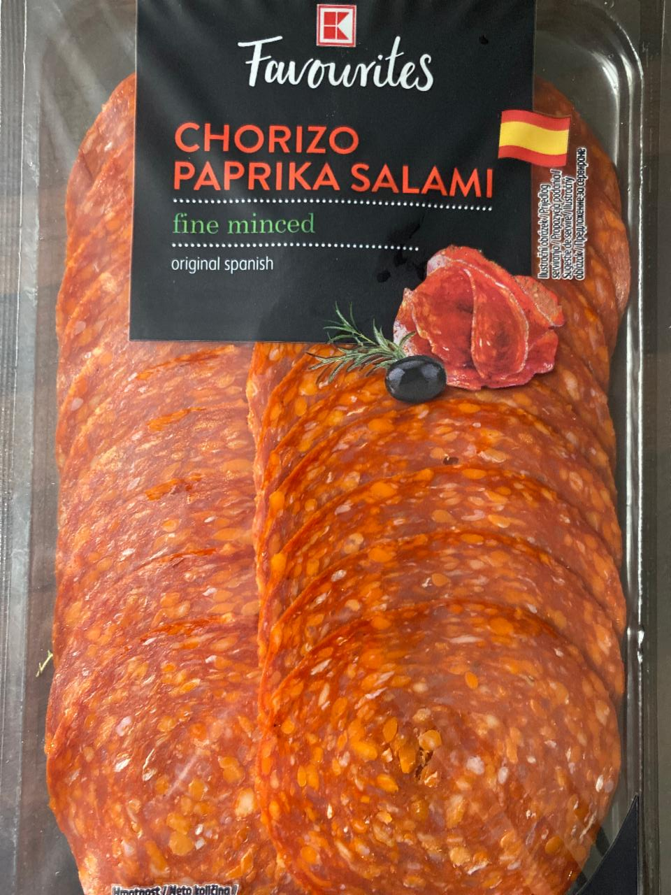 Fotografie - Chorizo paprika salami K-Favourites