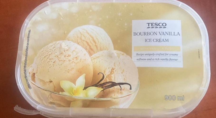 Fotografie - vanilla flavour ice cream Tesco