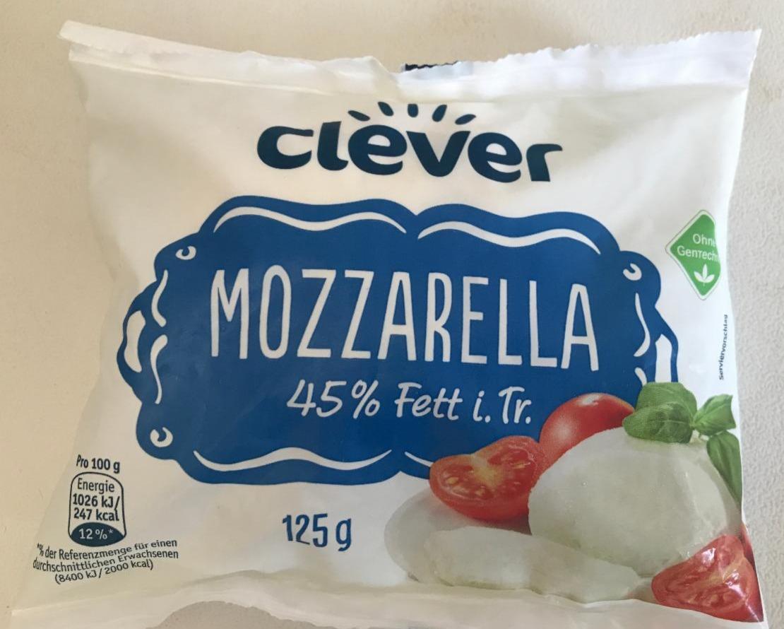 Fotografie - Mozzarella 45% Fett i.Tr. Clever