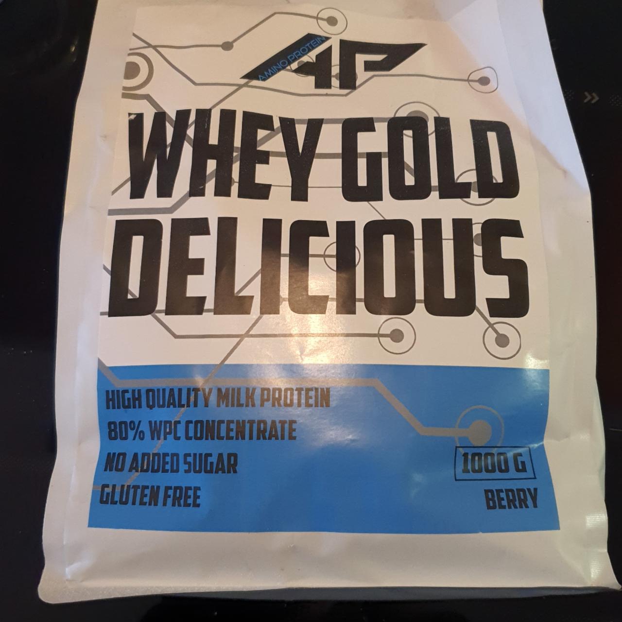 Fotografie - Whey Gold Delicious protein Berry