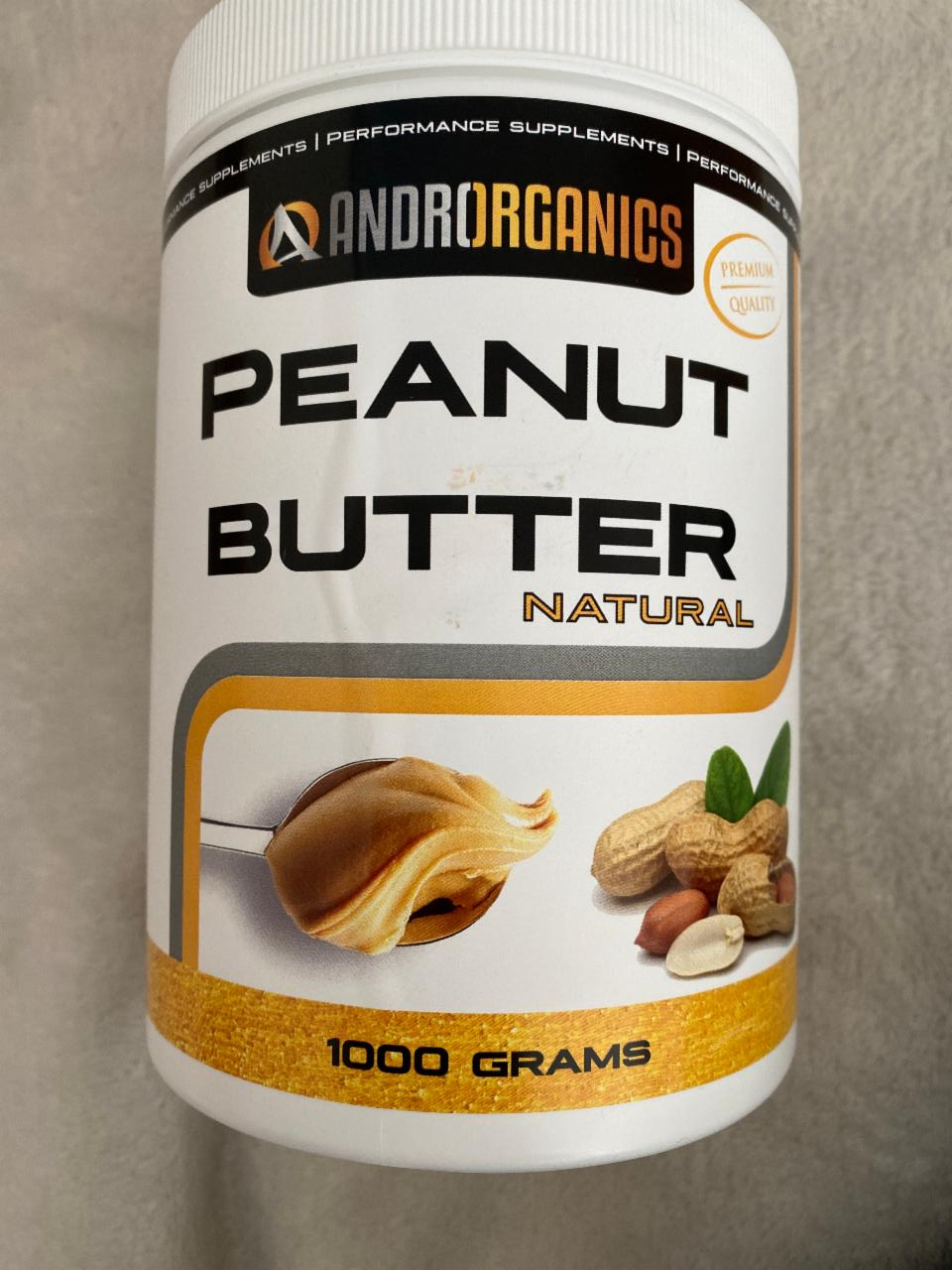 Fotografie - Peanut Butter natural Androrganics