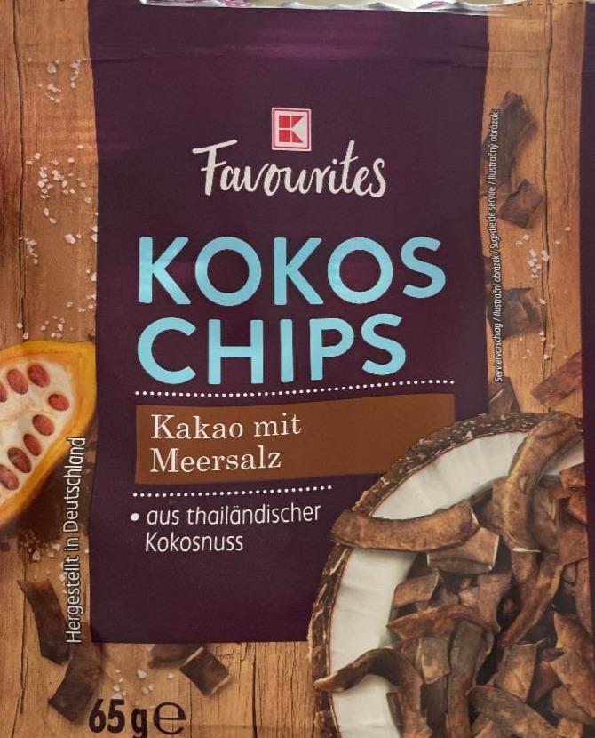 Fotografie - Kokos chips Kakao mit meersalz K-Favourites