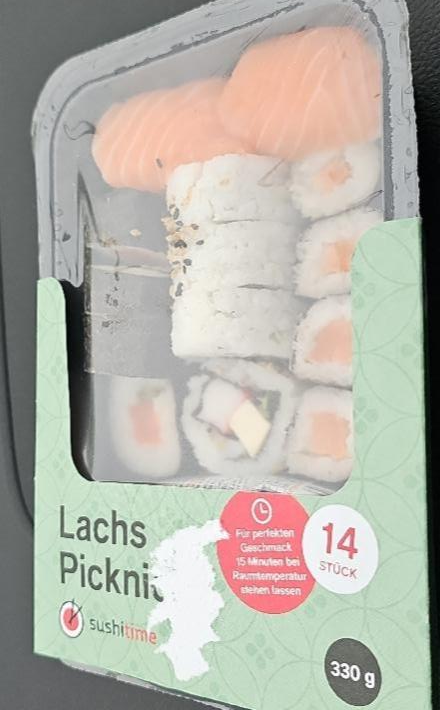 Fotografie - Lachs Picknick sushitime