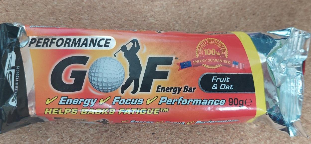 Fotografie - Golf energy bar Fruit & Oat