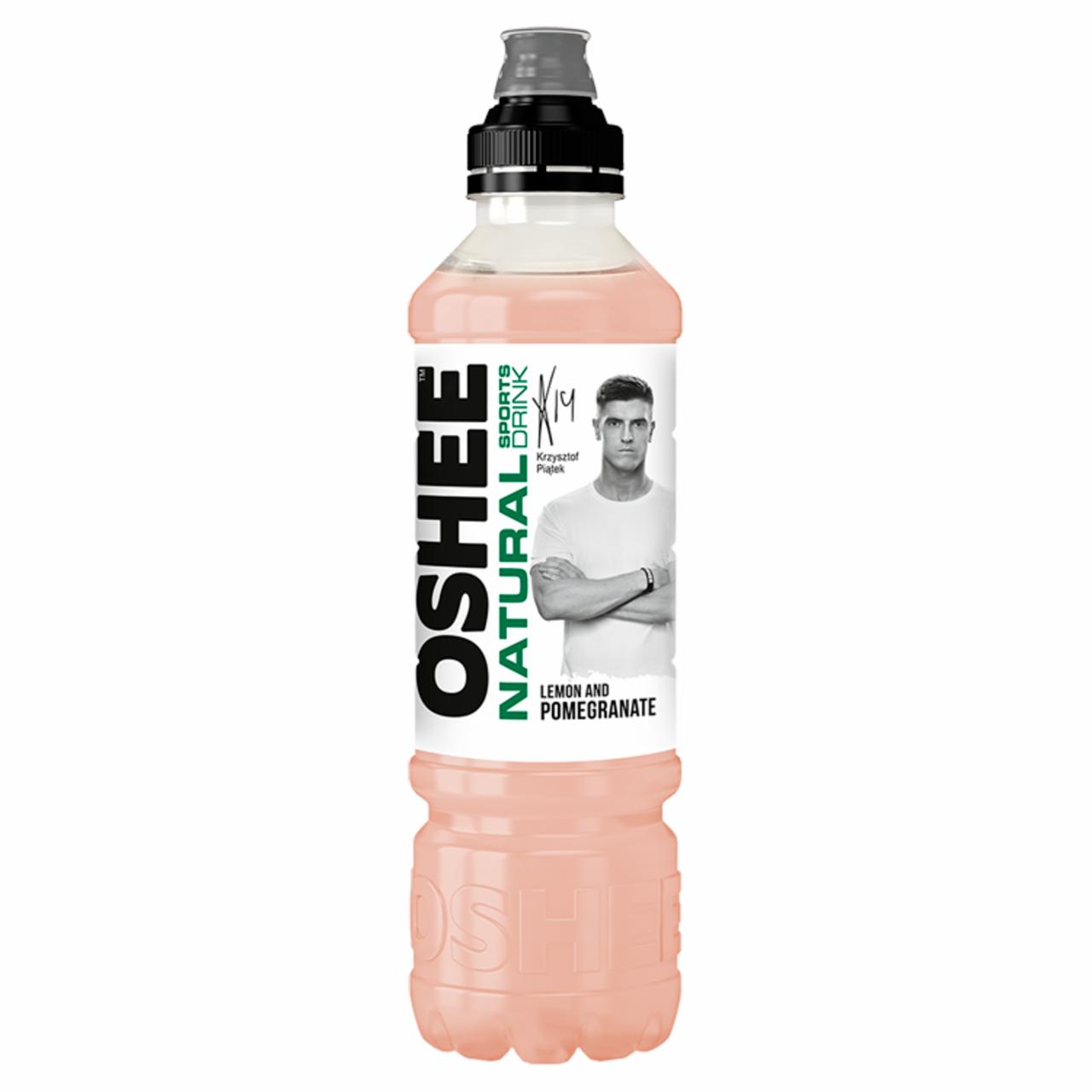 Fotografie - Oshee Natural Sports Drink Lemon and Pomegranate