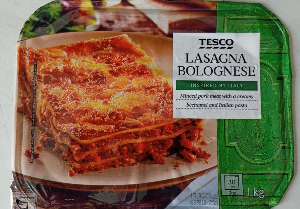 Fotografie - Lasagna Bolognese Tesco