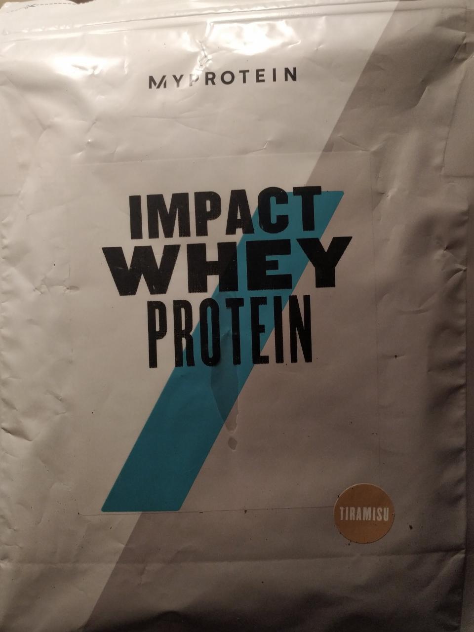 Fotografie - Impact Whey Protein tiramisu 