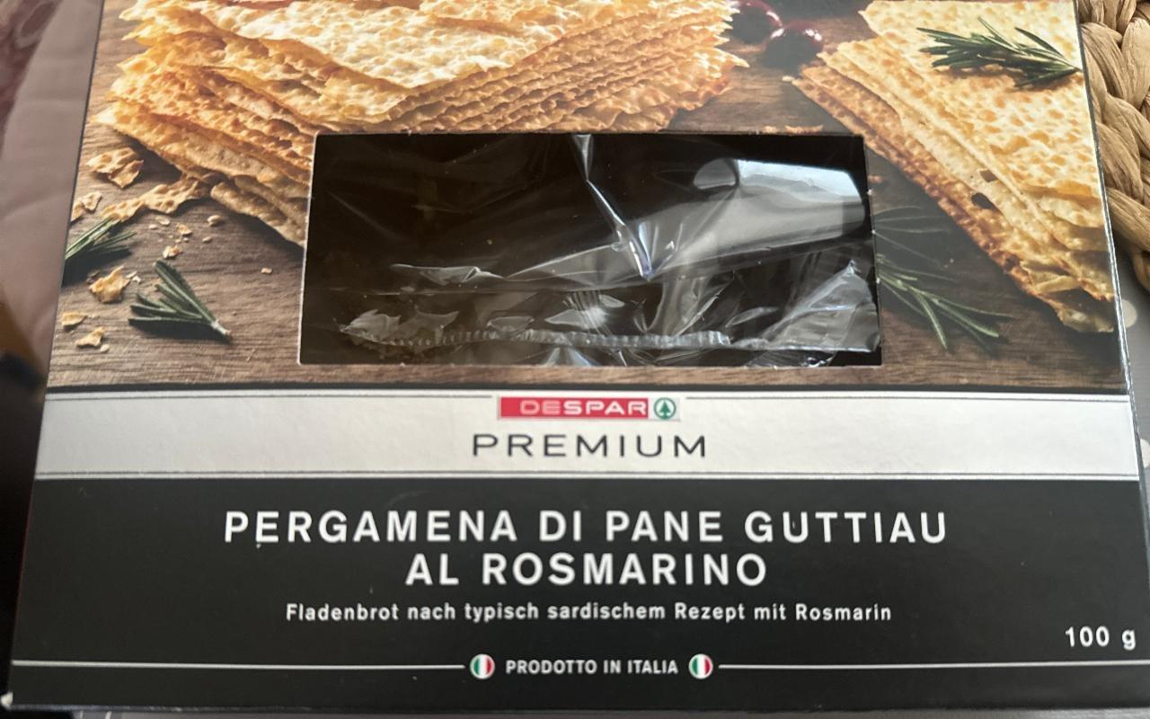Fotografie - Pergamena di Pane Guttiau al Rosmarino Despar Premium