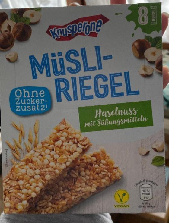 Fotografie - happy harvest musli riegel haselnuss 25g