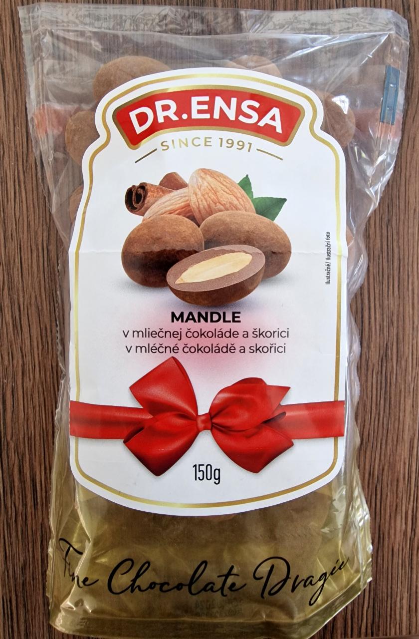 Fotografie - mandle v mliečnej čokoláde a škorici Dr. Ensa