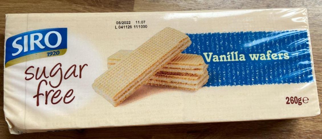 Fotografie - Vanilla wafer sugar free