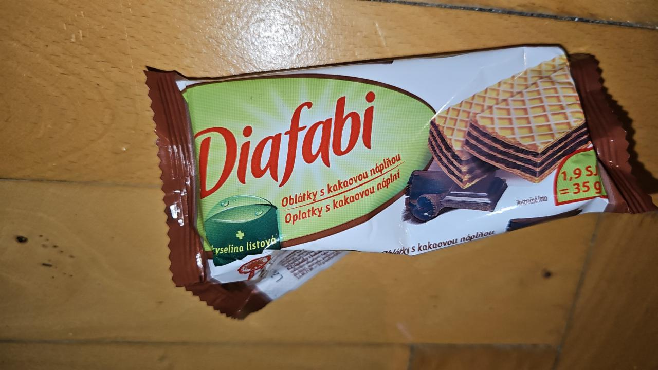 Fotografie - oplatky kakaové Diafabi