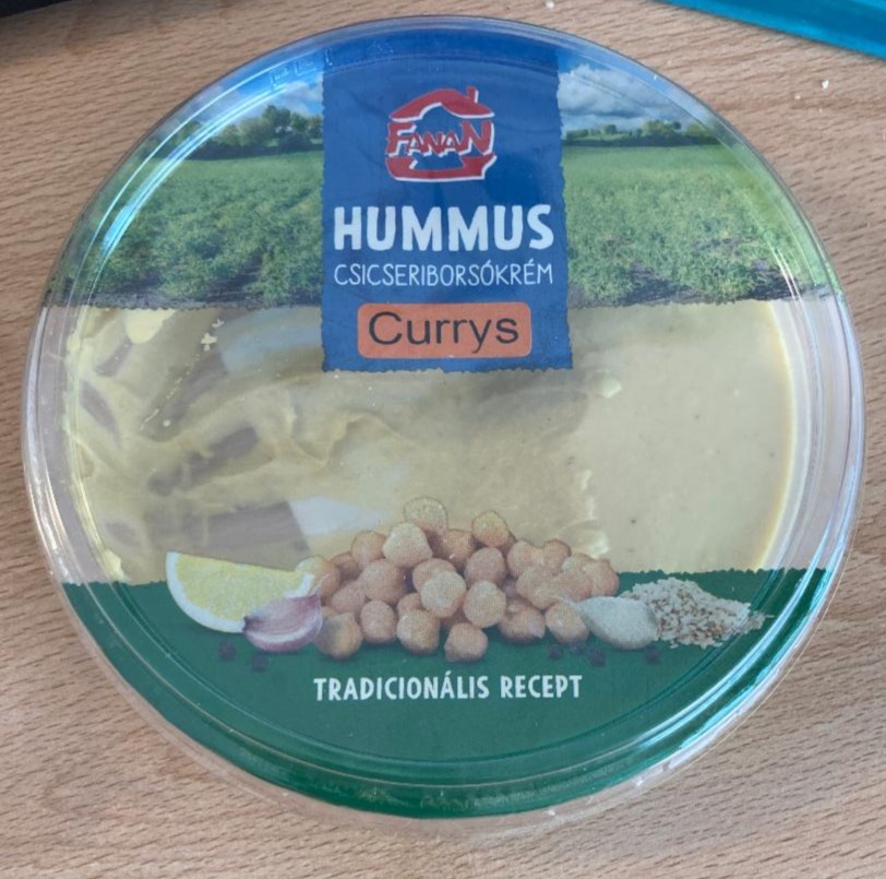 Fotografie - hummus currys fanan