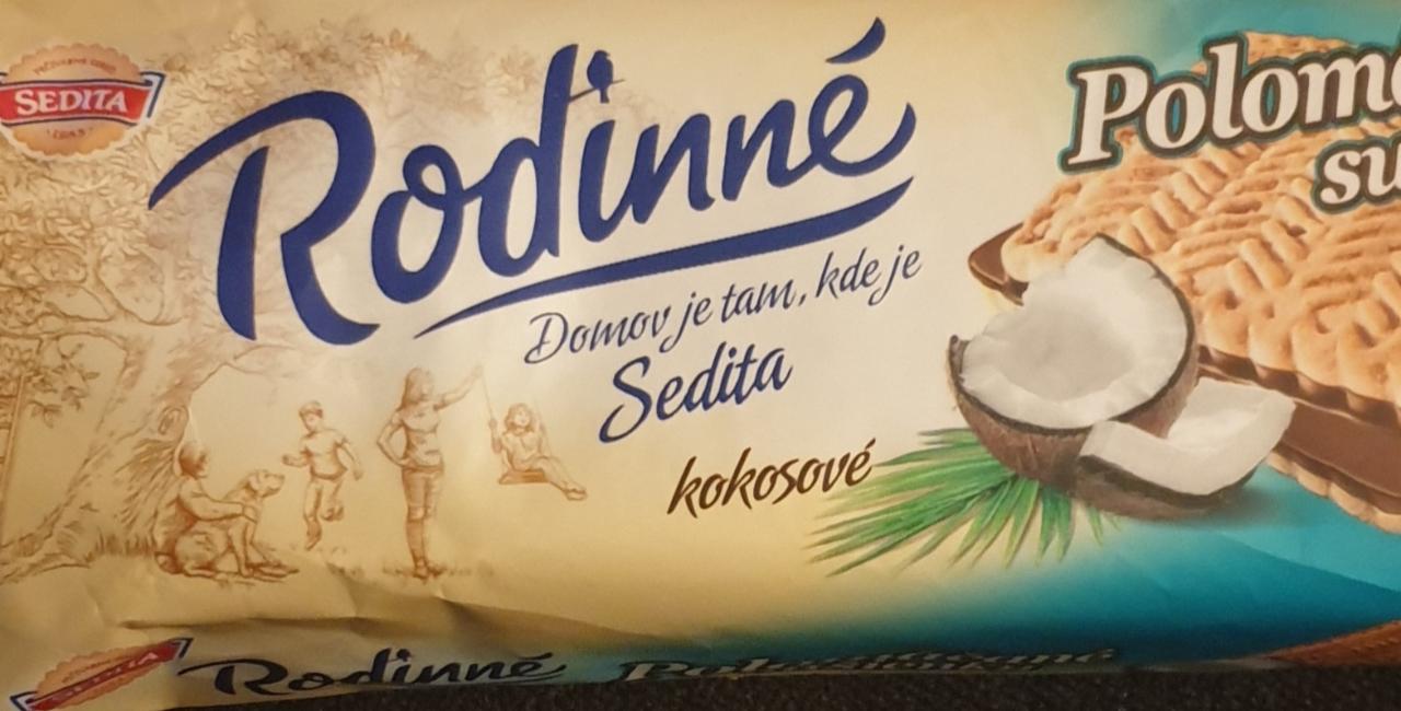 Fotografie - Rodinne polomacane susienky kokosove Sedita