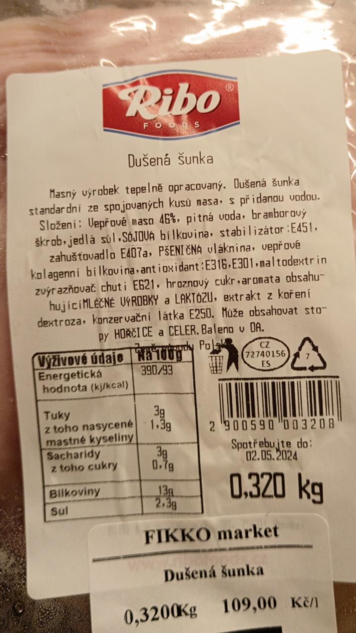 Fotografie - Dušená šunka Ribo Foods