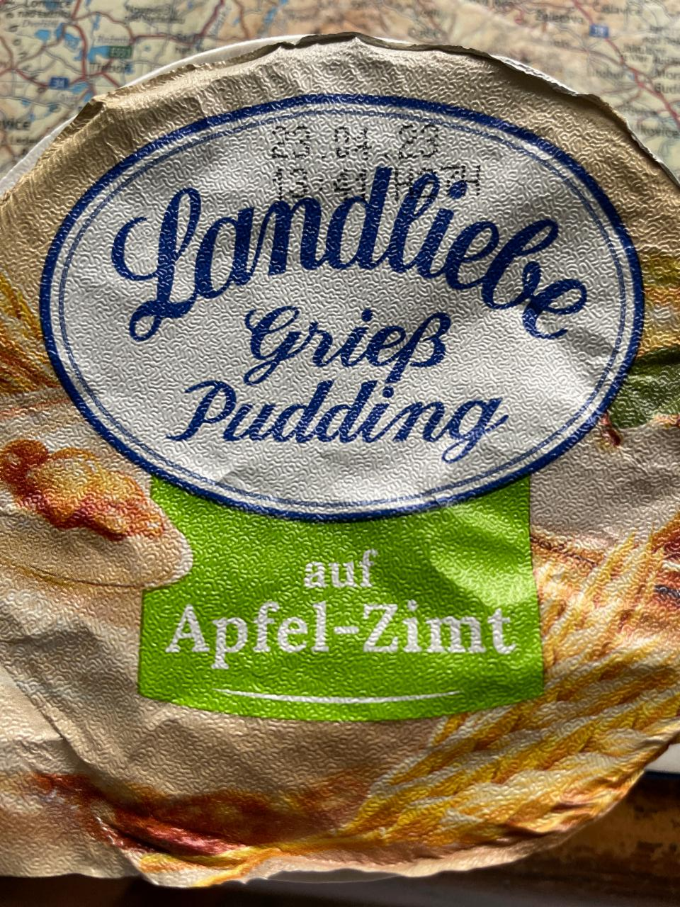 Fotografie - Grieß Pudding auf Apfel-Zimt Landliebe