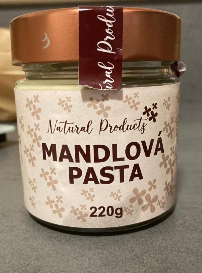 Fotografie - mandlova pasta Natural Products