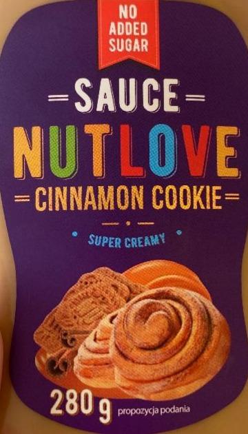 Fotografie - Sauce cinnamon cookie Nutlove