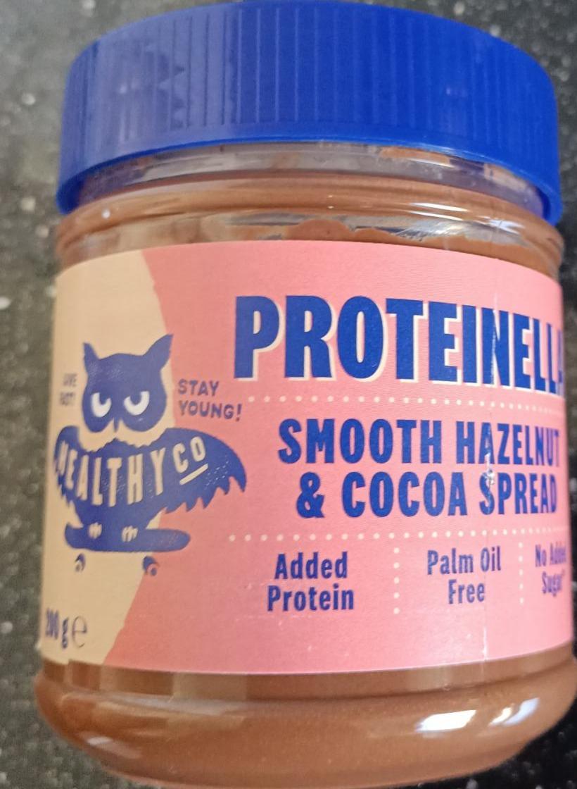 Fotografie - Proteinella Smooth hazelnut & cocoa spread HealthyCo