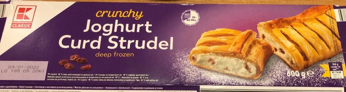 Fotografie - Crunchy Joghurt Curd Strudel K-Classic