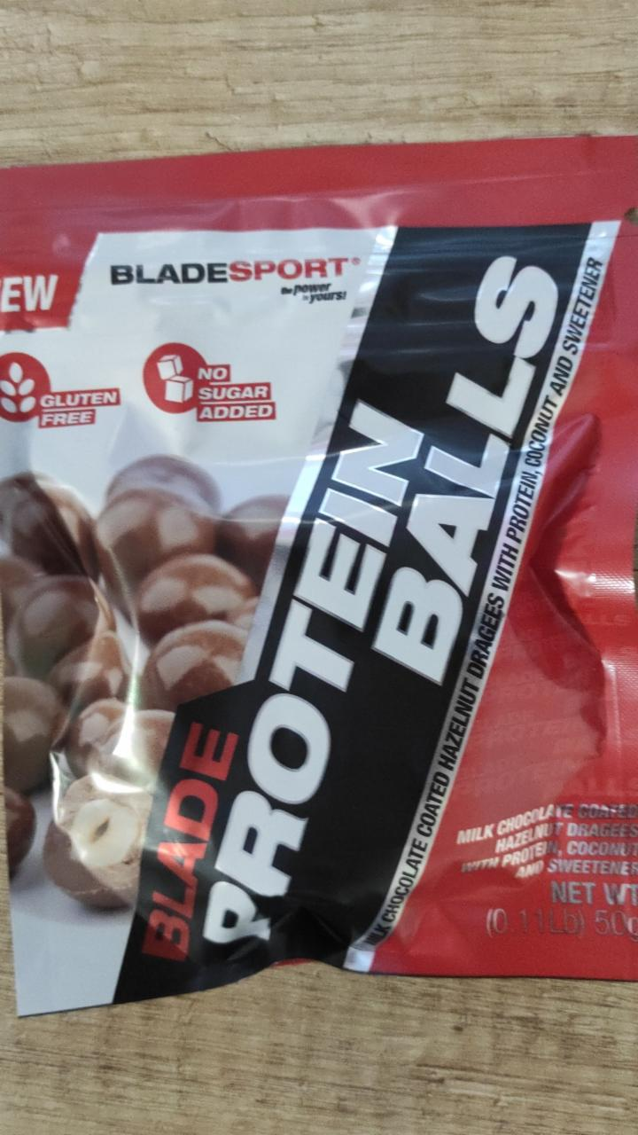 Fotografie - BLADE protein balls