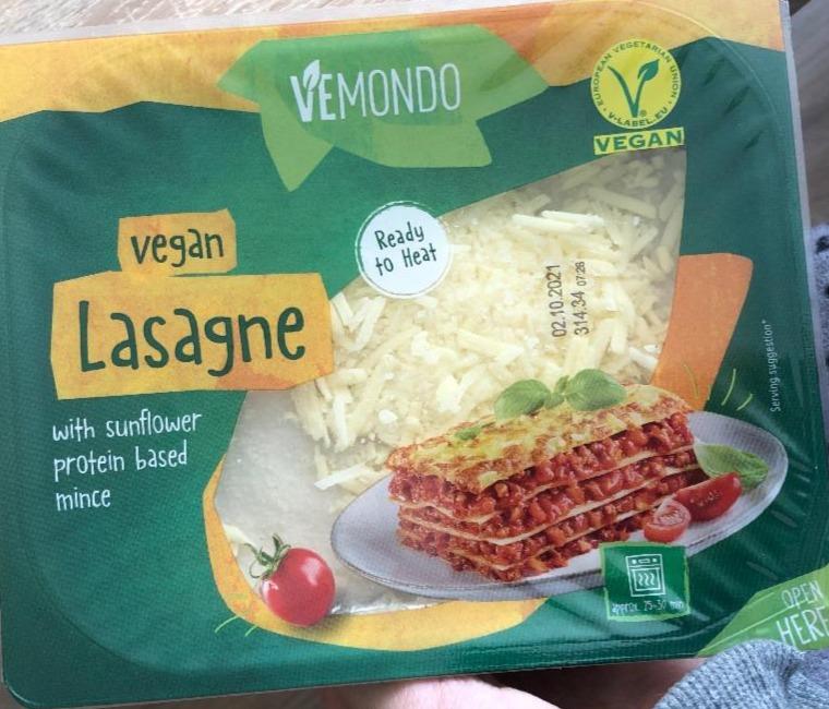 Fotografie - Lasagne Vegan Vemondo