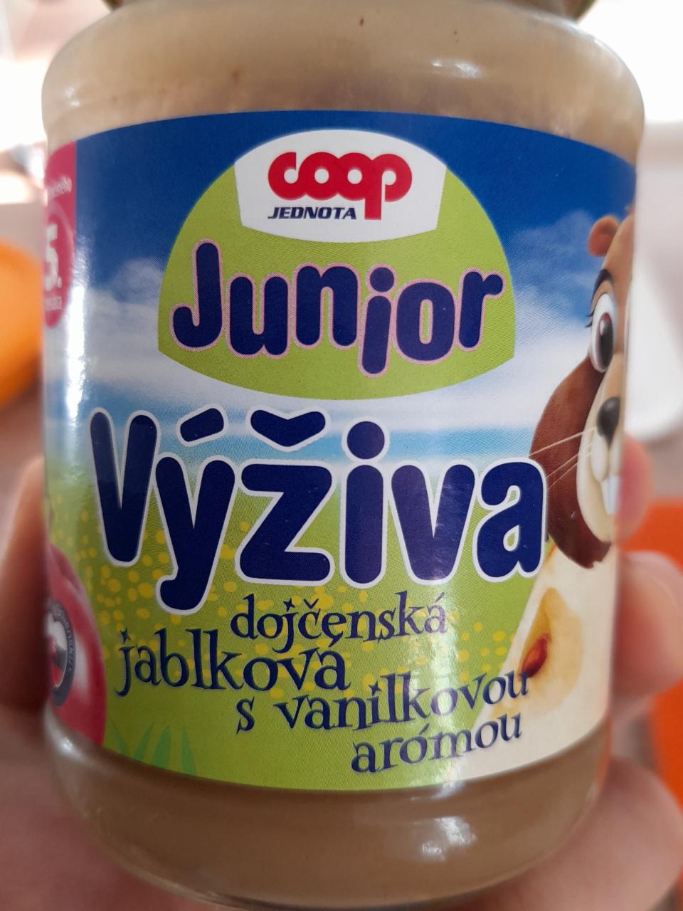 Fotografie - Výživa dojčenská jablková s vanilkovou arómou Coop