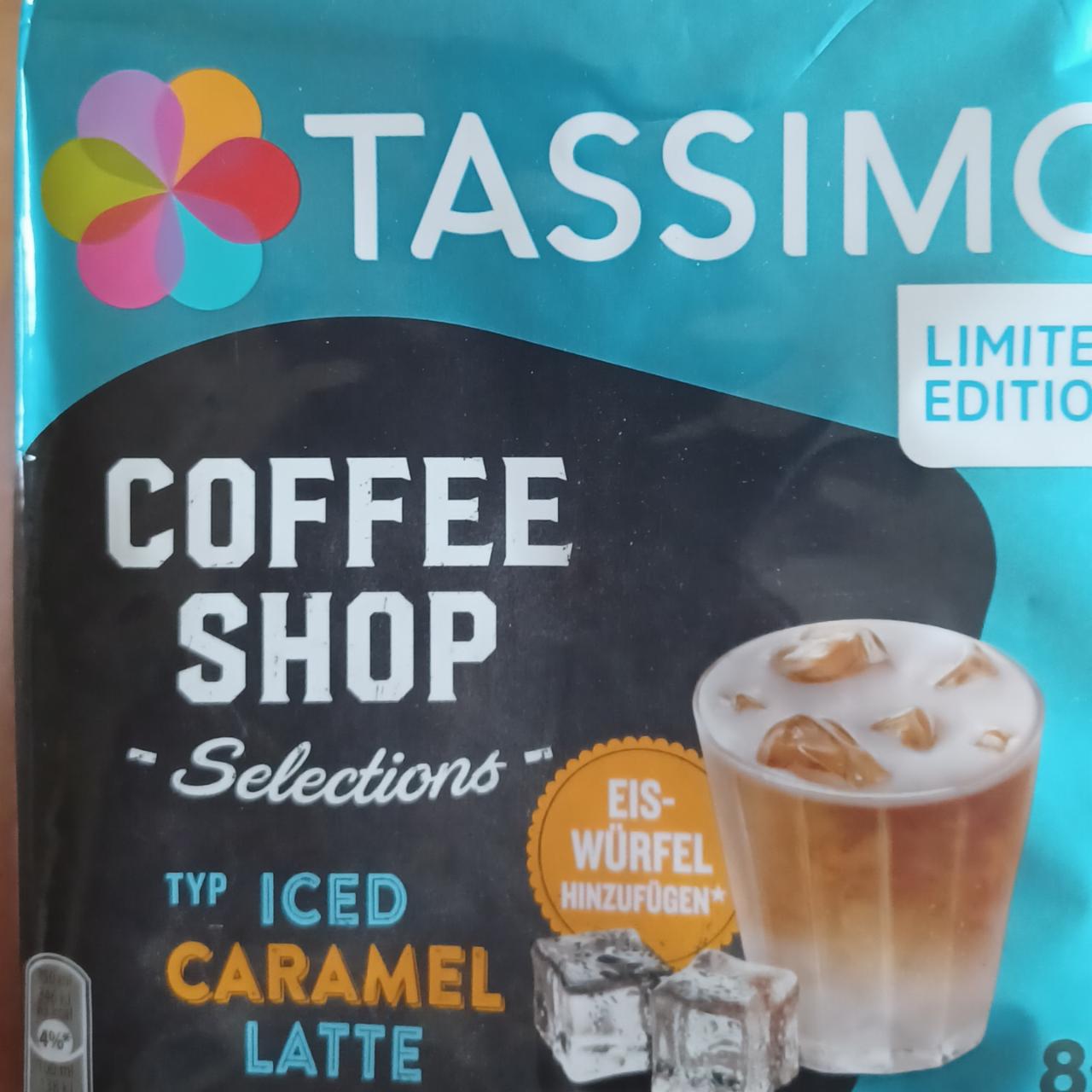 Fotografie - coffee shop iced caramel latte Tassimo