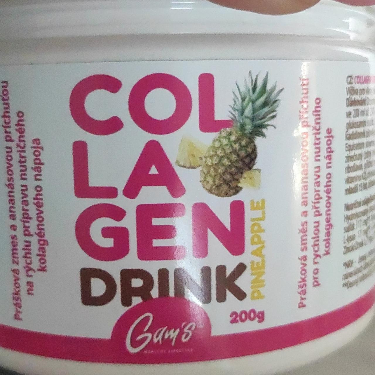Fotografie - Collagen Drink Pineapple Gam's