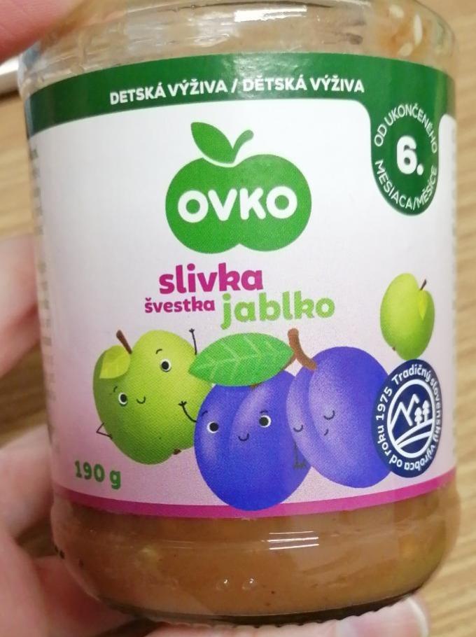 Fotografie - Detská výživa Slivka Jablko Ovko