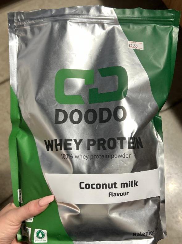 Fotografie - Whey protein Coconut milk flavour Doodo