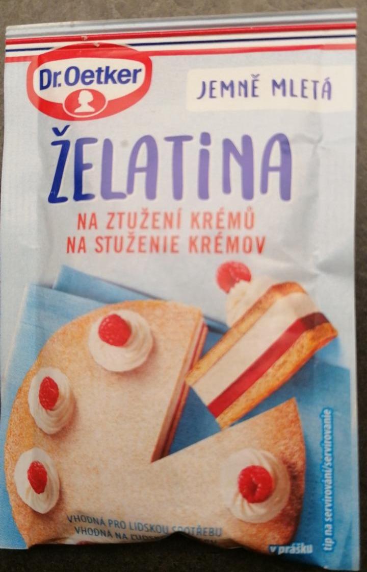 Fotografie - Dr. Oetker želatina Na sladké i slané použitie