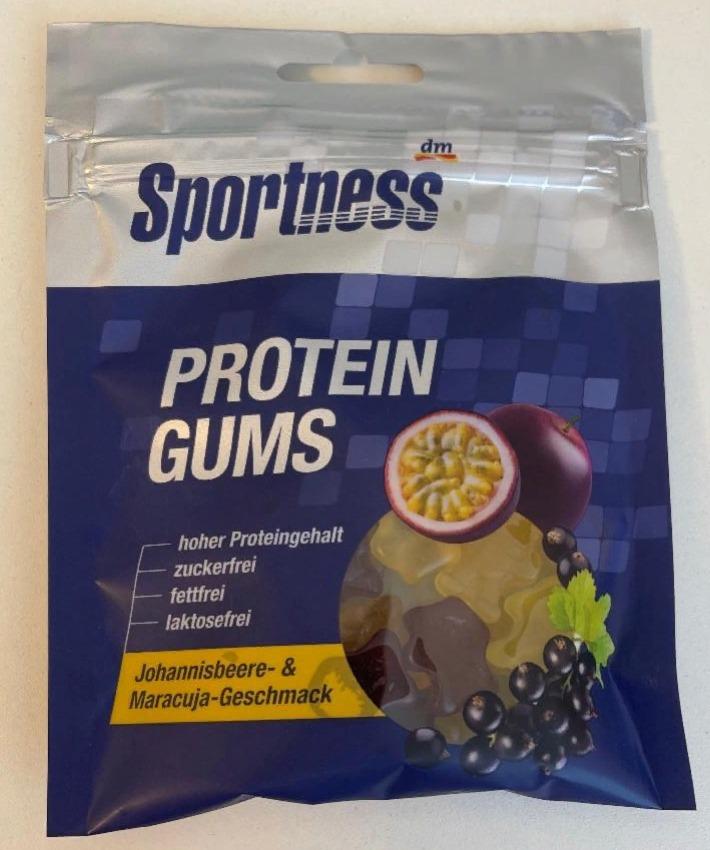 Fotografie - Protein Gums Maracuja & Johannisbeere-Geschmack Sportness