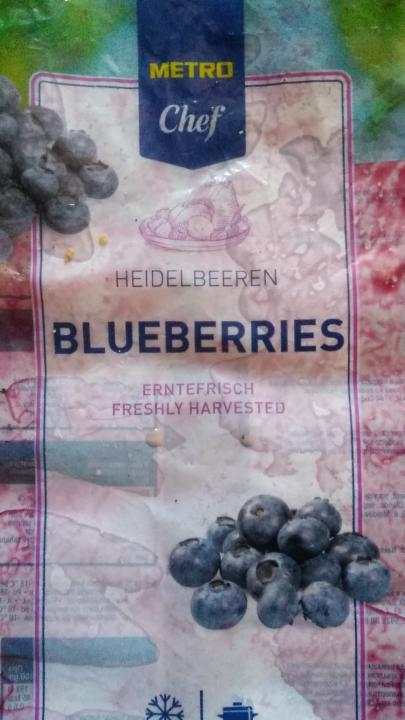 Fotografie - Blueberries Metro Chef